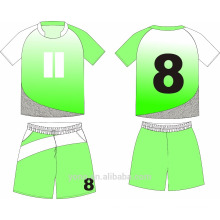 projetar sublimated jersey de futebol barato sportswear reversível, kits de futebol barato